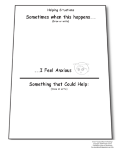 Anxiety Helping Card